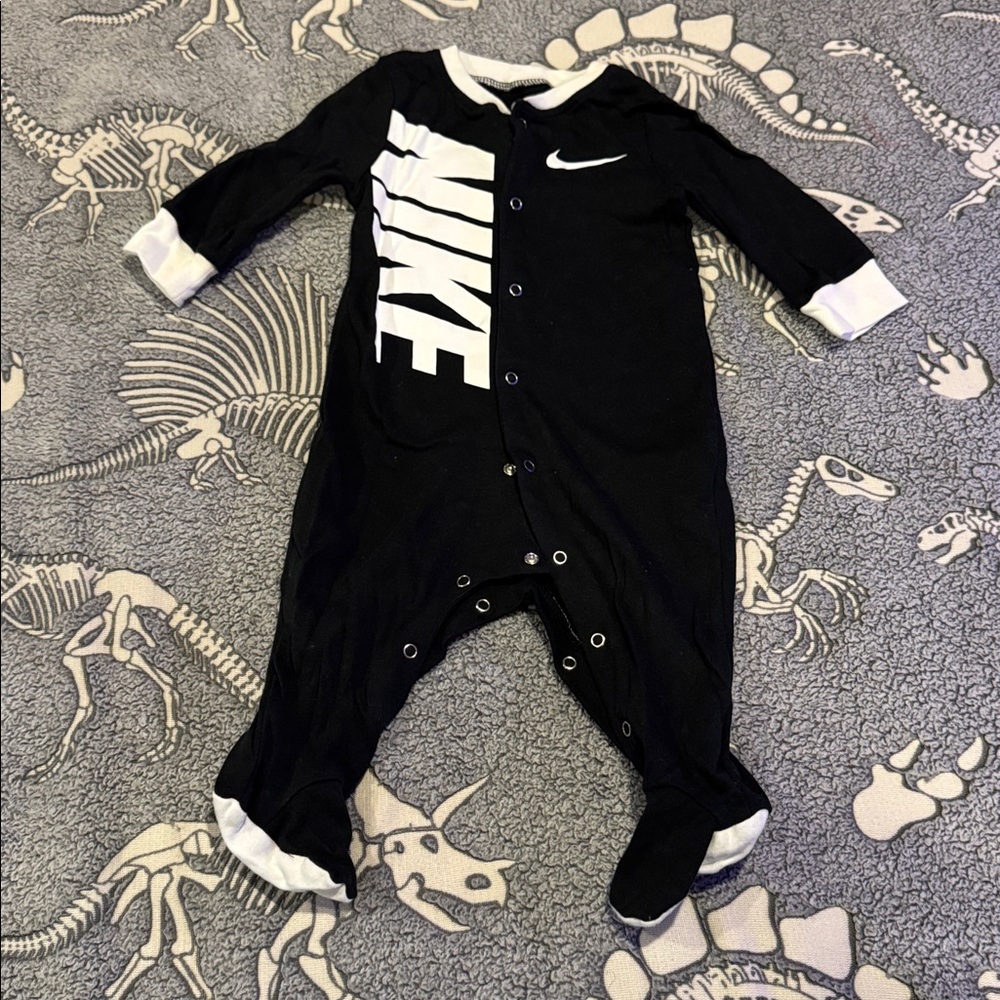 Nike Black and White Infant Jumpsuit
